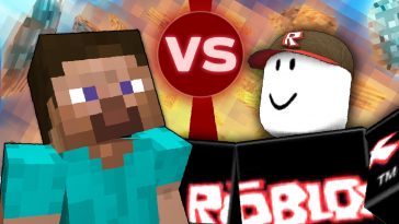 Minecraft Vs Roblox Nerd Leaks - roblox vs minecraft full movie 2