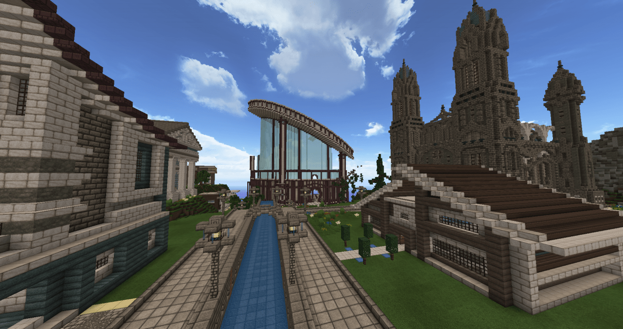 Minecraft beta pack. OZOCRAFT 1.12.2. ОЗОКРАФТ 1 12 2. Minecraft buildings with texture Pack. Piazza майнкрафт.